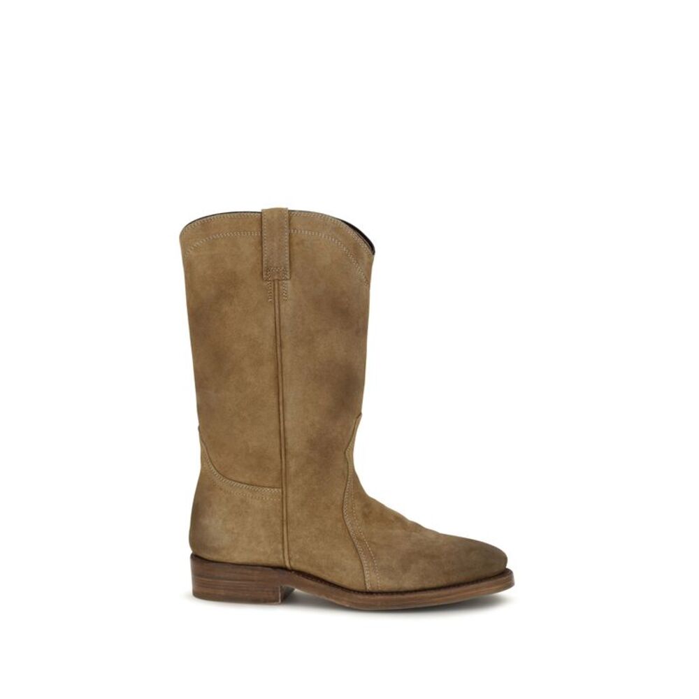 Jil Sander Women Bruce Suede Ankle Boots
